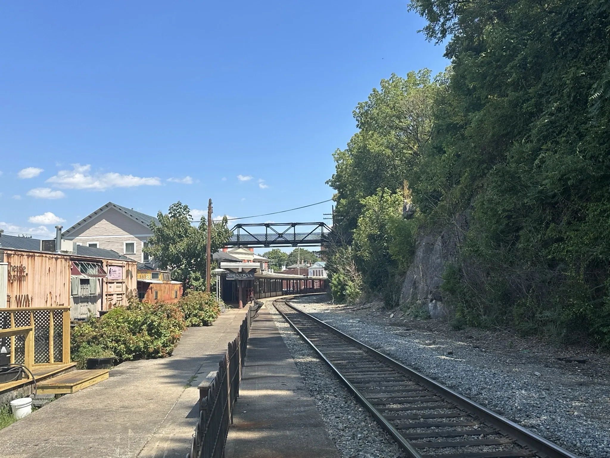Staunton Virginia - Train Station Stauton, Virginia - Railroad Station